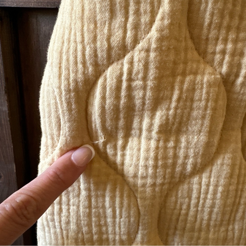 O’Neill Emet Quilted Jacket - Yellow - L - Picture 4 of 7